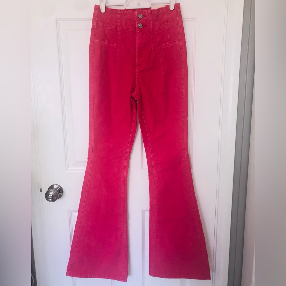 Free People Corduroy Flare pants (26) - Picture 1 of 16